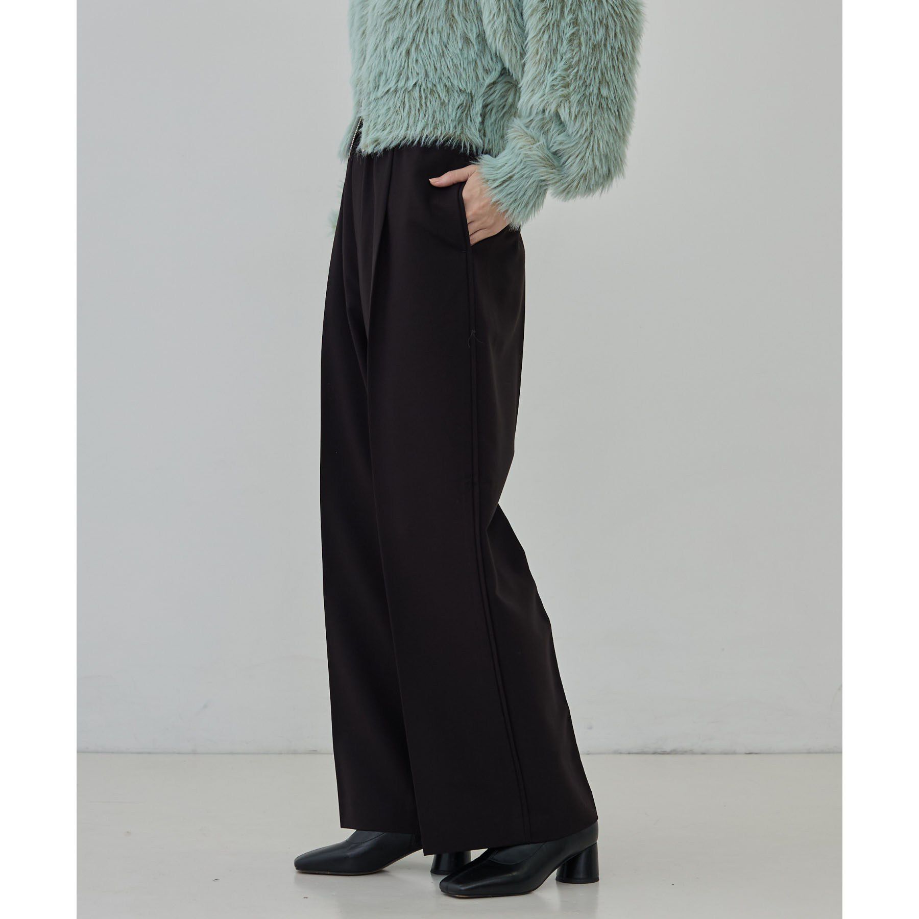 GALLEST「Comfy Slacks｜イージーストレートワイドパンツ【セットアップ対応／通勤／カセット服】」|その他|