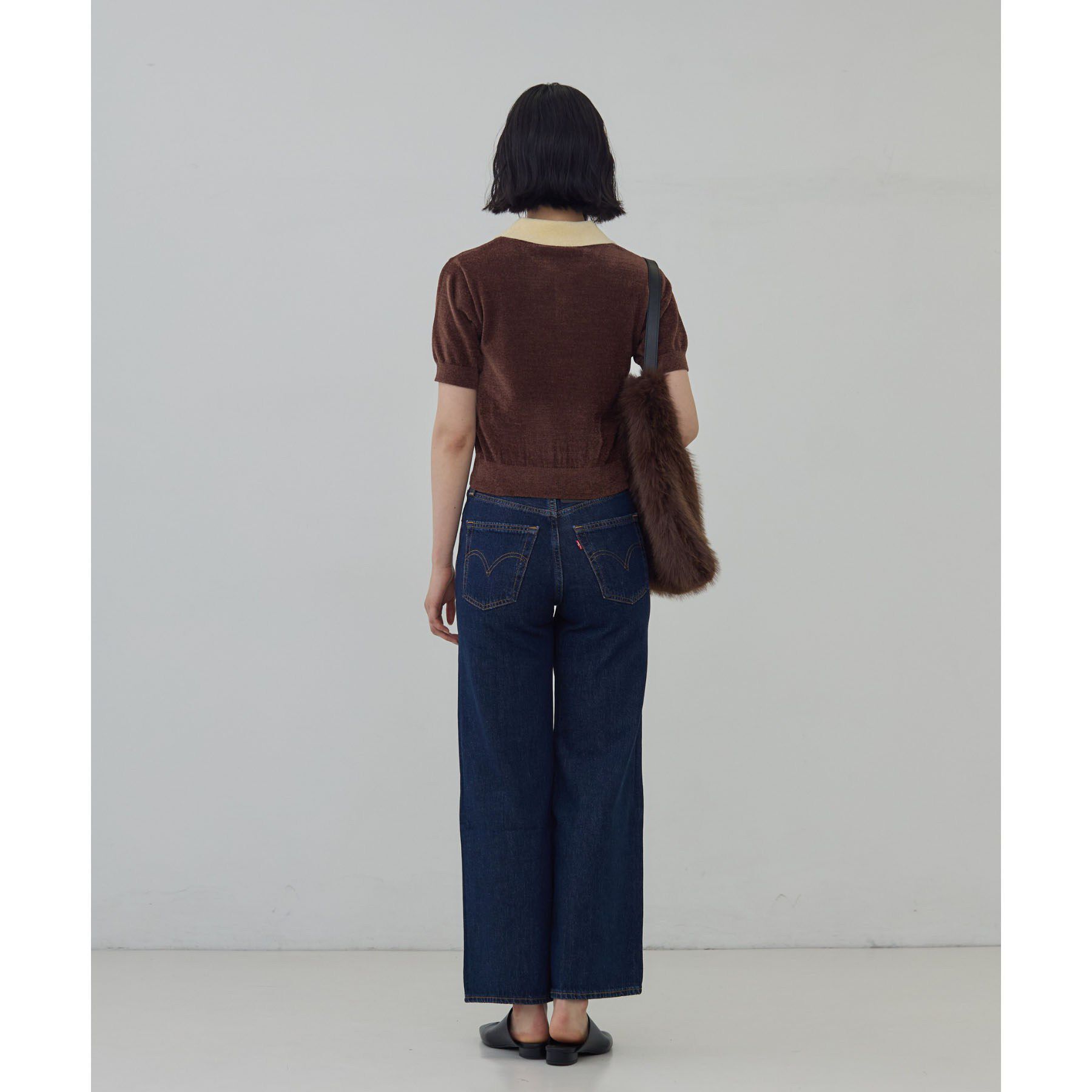 GALLEST「【LEVI&rsquo;S】RIBCAGE WIDE LEG」|デニム|