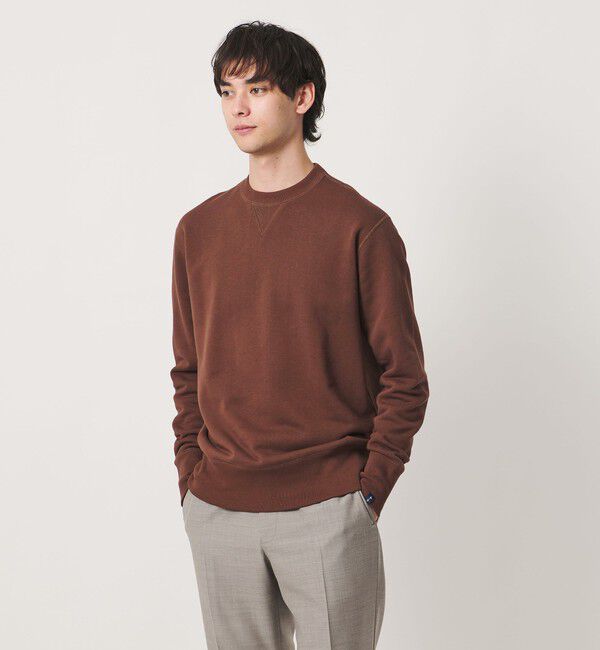 UNITED ARROWS「＜LOOPWHEELER x LOWERCASE for UNITED ARROWS＞ クルーネック スウェット」|スウェット・ジャージ|