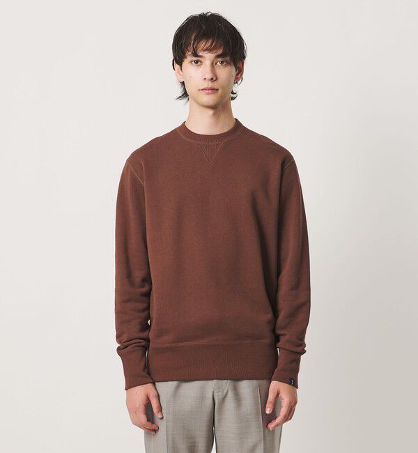 UNITED ARROWS「＜LOOPWHEELER x LOWERCASE for UNITED ARROWS＞ クルーネック スウェット」|スウェット・ジャージ|