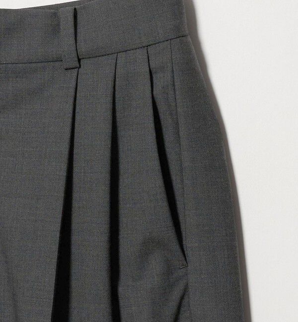 UNITED ARROWS「トロピカル ２タック ワイドパンツ」|スラックス|