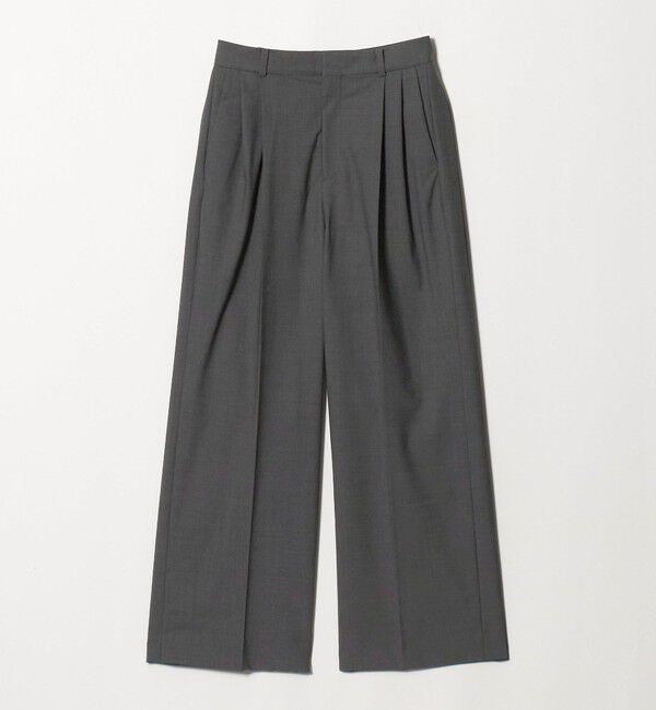 UNITED ARROWS「トロピカル ２タック ワイドパンツ」|スラックス|