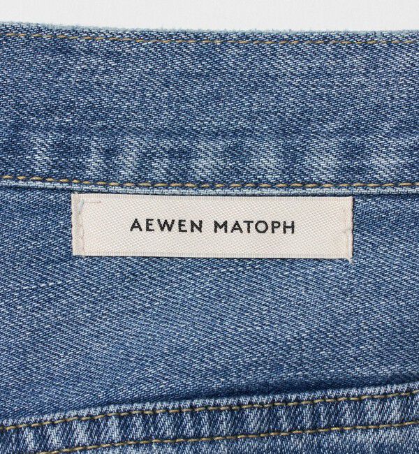 AEWEN MATOPH「＜AEWEN MATOPH＞ストレート デニムパンツ」|デニム|