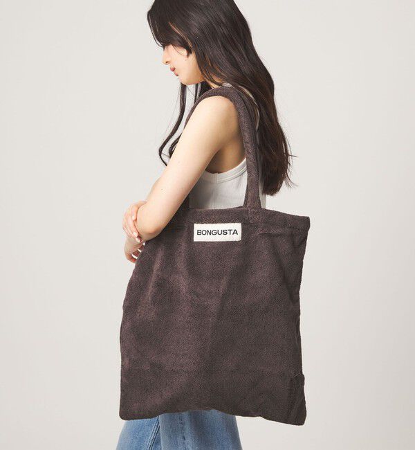 UNITED ARROWS green label relaxing「【WEB限定】＜BONGUSTA＞トートバッグ（無地）」|トートバッグ|DK.BROWN