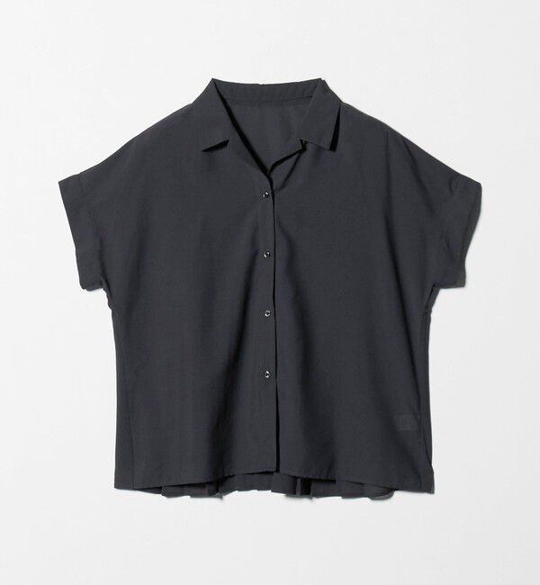 UNITED ARROWS green label relaxing「【WEB限定】＜at ease＞バック プリーツ ブラウス UVカット 通気性」|シャツ・ブラウス|
