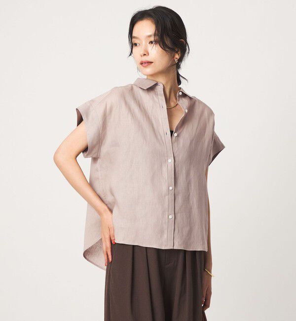 UNITED ARROWS green label relaxing「ノースリーブ バランス シャツ」|シャツ・ブラウス|