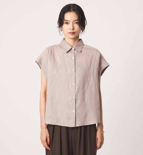 UNITED ARROWS green label relaxing「ノースリーブ バランス シャツ」|シャツ・ブラウス|