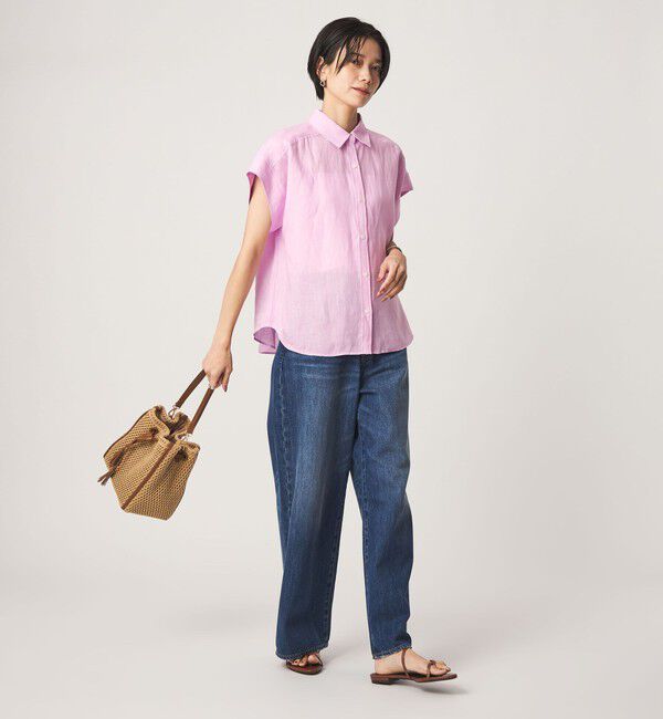 UNITED ARROWS green label relaxing「ノースリーブ バランス シャツ」|シャツ・ブラウス|