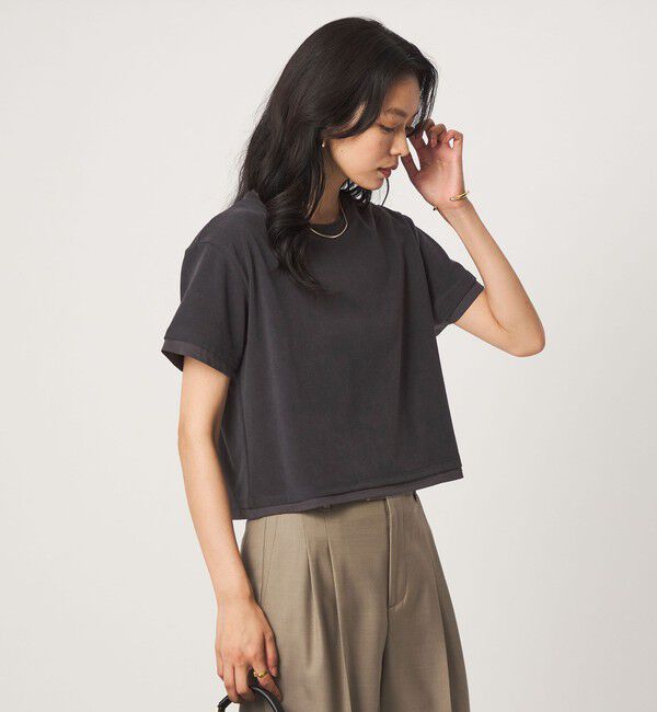 UNITED ARROWS green label relaxing「パイル カサネ ショートスリーブ Tシャツ」|Tシャツ・カットソー|