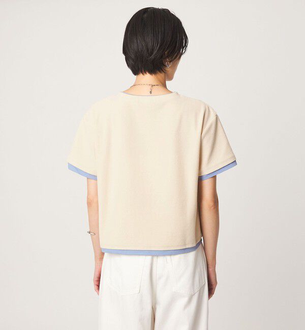 UNITED ARROWS green label relaxing「パイル カサネ ショートスリーブ Tシャツ」|Tシャツ・カットソー|