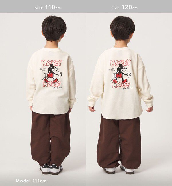 UNITED ARROWS green label relaxing「【別注】＜URBAMENT＞ミッキーマウス ロングスリーブ Tシャツ / キッズ 100cm-130cm」|Tシャツ・カットソー|