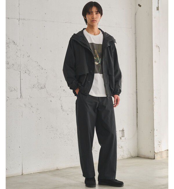 UNITED ARROWS green label relaxing「TC ツイル ピーチ バレル ワイド パンツ W4」|その他|