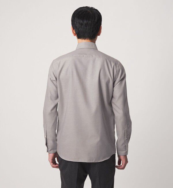 UNITED ARROWS green label relaxing「エブリット コットンオックス ソリッド スナップ ボタンダウン シャツ -イージーアイロン-」|シャツ・ブラウス|