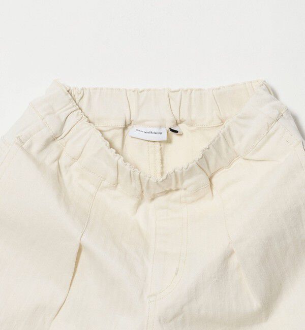 UNITED ARROWS green label relaxing「【スタメンシリーズ】ストレッチ ヘリンボーン カーブパンツ / キッズ 100cm-160cm」|チノ|