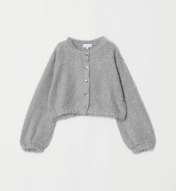 UNITED ARROWS green label relaxing「【COOL CHIC GIRLS STYLE】フラッフィー カーディガン / キッズ 120cm-160cm」|カーディガン|