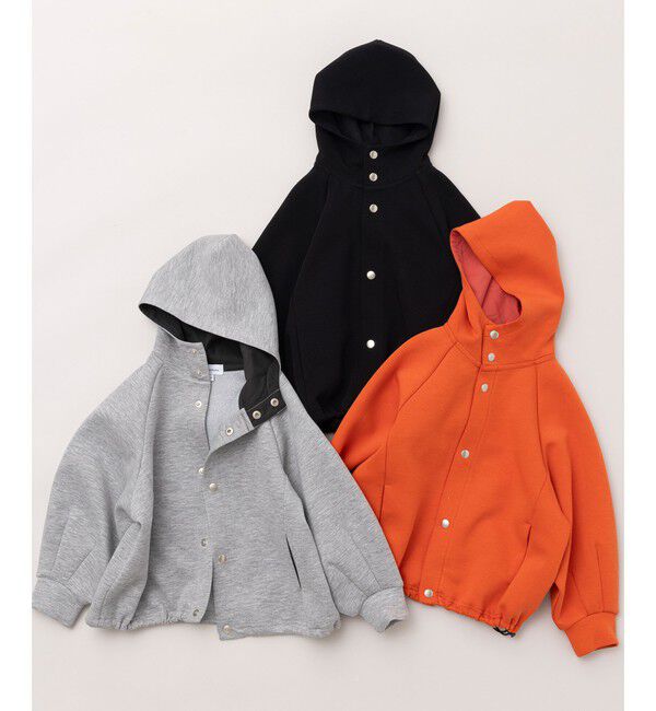 UNITED ARROWS green label relaxing「【スタメンシリーズ】ダンボール フード パーカー / キッズ 100cm-160cm」|カーディガン|