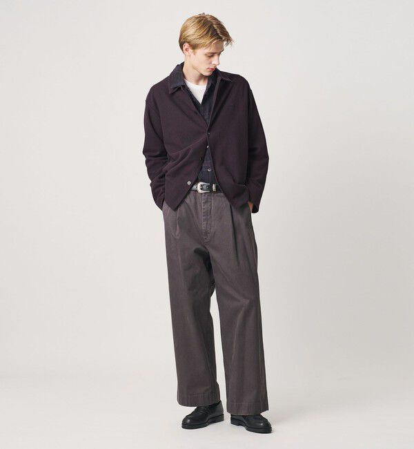BEAUTY&YOUTH UNITED ARROWS「＜LACOSTE for BEAUTY&YOUTH＞ ワントーン シャツ ジャケット」|カーディガン|