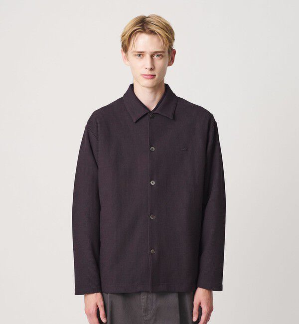 BEAUTY&YOUTH UNITED ARROWS「＜LACOSTE for BEAUTY&YOUTH＞ ワントーン シャツ ジャケット」|カーディガン|