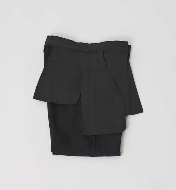 BEAUTY&YOUTH UNITED ARROWS「【WEB限定 WARDROBE SMART】 ウールライク ステルスポケット 1P セミワイド パンツ」|チノ|