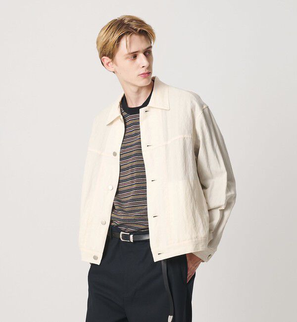 BEAUTY&YOUTH UNITED ARROWS「リンクル Gジャケット」|その他|OFF WHITE