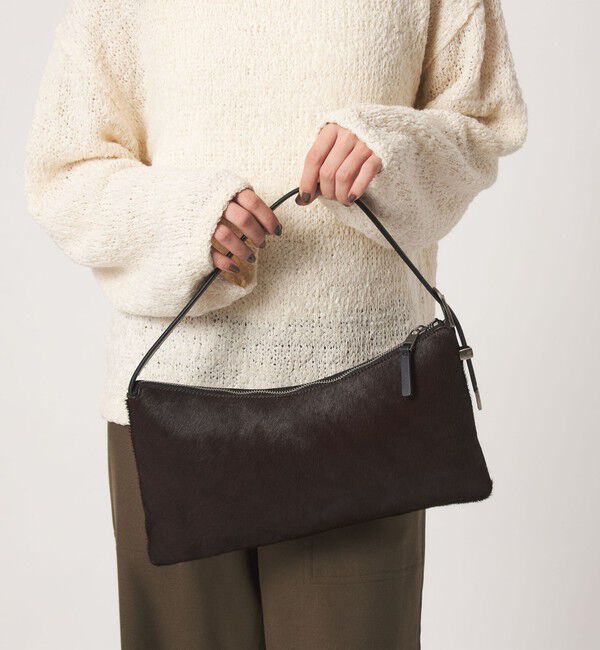 BEAUTY&YOUTH UNITED ARROWS「＜MOHI...＞レザー スクエア ウェスタンベルト バッグ」|ショルダー・メッセンジャー|DK.BROWN