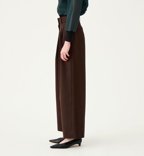 Ballsey「ライトカルゼ 2タックワイドパンツ」|その他|