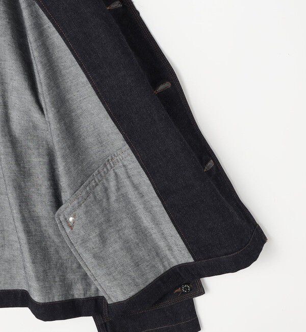 TOMORROWLAND BUYING WEAR「MACKINTOSH HUMBIE SL SHORT デニムジャケット」|ブルゾン・スタジャン|