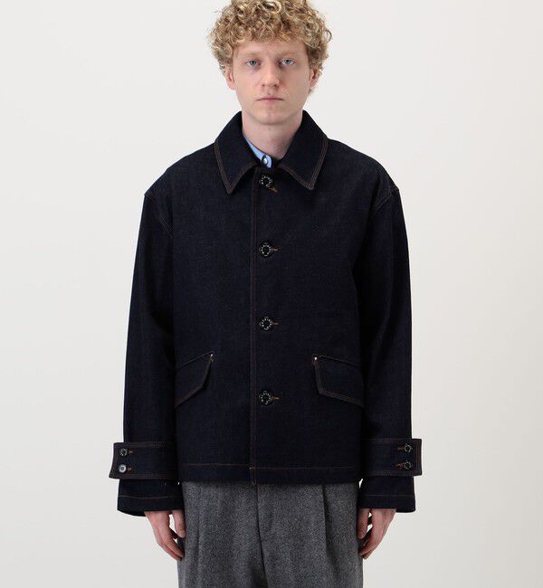 TOMORROWLAND BUYING WEAR「MACKINTOSH HUMBIE SL SHORT デニムジャケット」|ブルゾン・スタジャン|