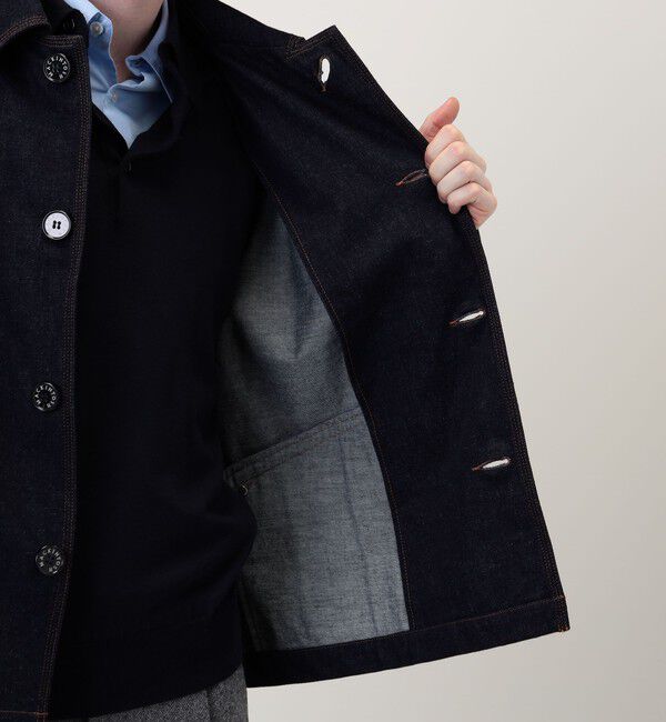 TOMORROWLAND BUYING WEAR「MACKINTOSH HUMBIE SL SHORT デニムジャケット」|ブルゾン・スタジャン|