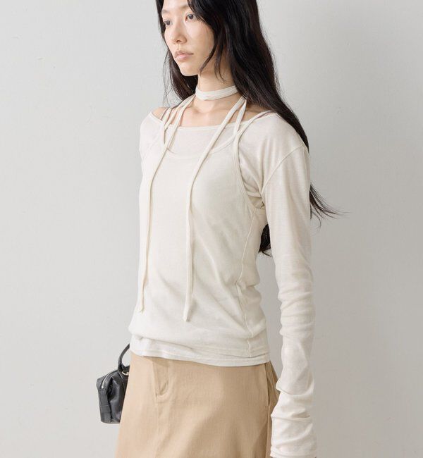  「カシミヤ混セットカットソー」|Tシャツ・カットソー|
