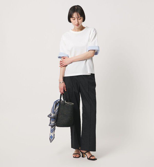 UNITED ARROWS「ターン アップ カットソー」|Tシャツ・カットソー|