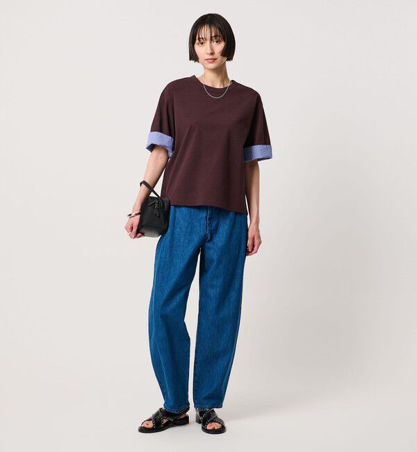 UNITED ARROWS「ターン アップ カットソー」|Tシャツ・カットソー|
