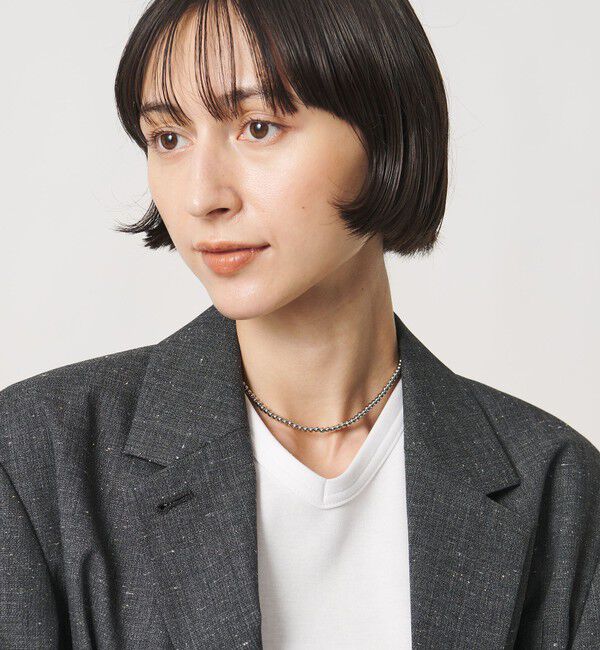 UNITED ARROWS「メタルボール 2WAY ネックレス」|ネックレス|