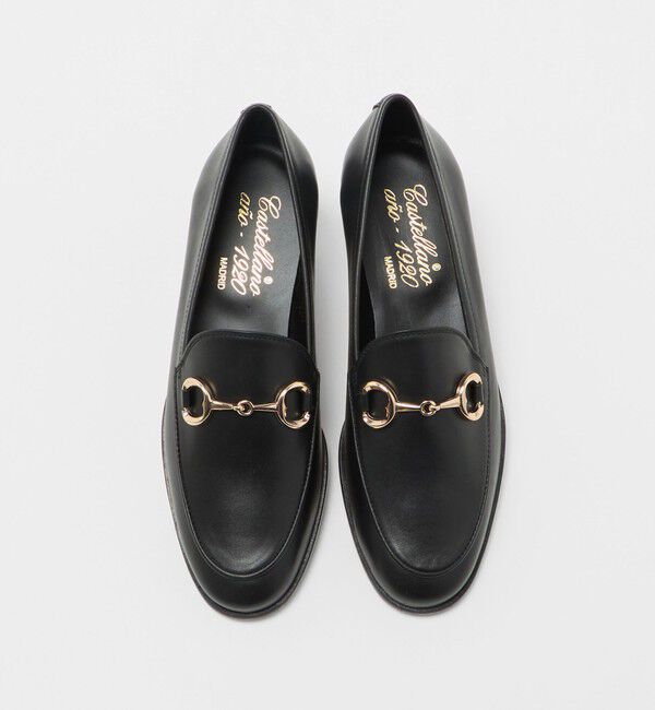 UNITED ARROWS「【別注】＜CASTELLANO＞ビット ローファー」|ローファー|BLACK