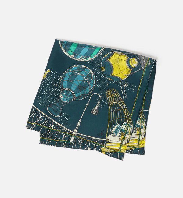 UNITED ARROWS「＜manipuri＞SILK 65&times;65 スカーフ 26FW」|バンダナ・スカーフ|