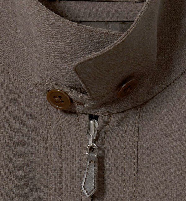UNITED ARROWS「T/W ジップアップ シャツ」|シャツ・ブラウス|