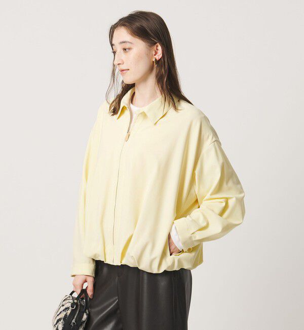 UNITED ARROWS「T/W ジップアップ シャツ」|シャツ・ブラウス|