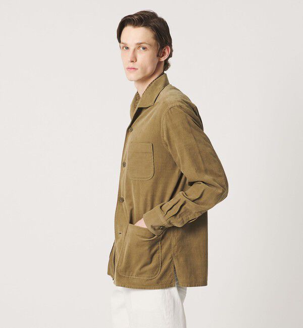 UNITED ARROWS「コーデュロイ シャツジャケット」|カーディガン|