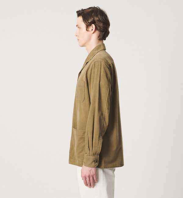 UNITED ARROWS「コーデュロイ シャツジャケット」|カーディガン|