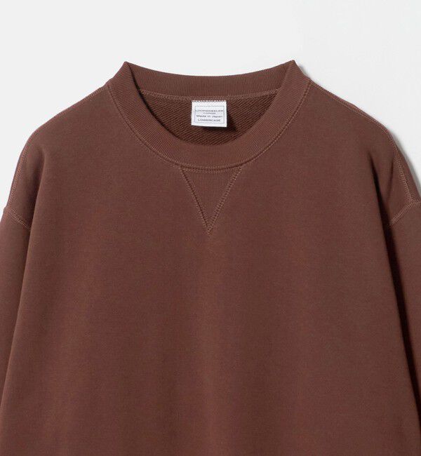 UNITED ARROWS「＜LOOPWHEELER x LOWERCASE for UNITED ARROWS＞ クルーネック スウェット」|スウェット・ジャージ|