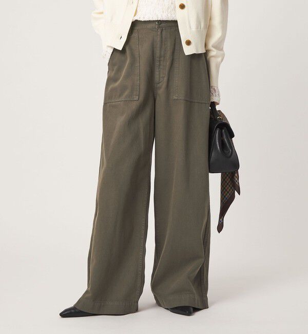 UNITED ARROWS green label relaxing「＜スタイリスト兵藤千尋さんコラボ＞ベイカー ライト デニム」|デニム|