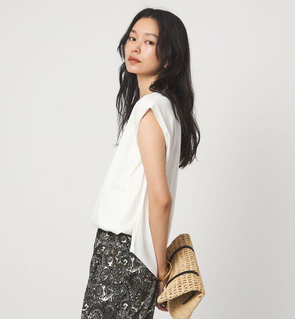 UNITED ARROWS green label relaxing「フレンチスリーブ Tシャツ 汗染み防止」|Tシャツ・カットソー|