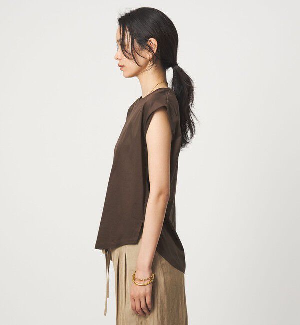 UNITED ARROWS green label relaxing「フレンチスリーブ Tシャツ 汗染み防止」|Tシャツ・カットソー|