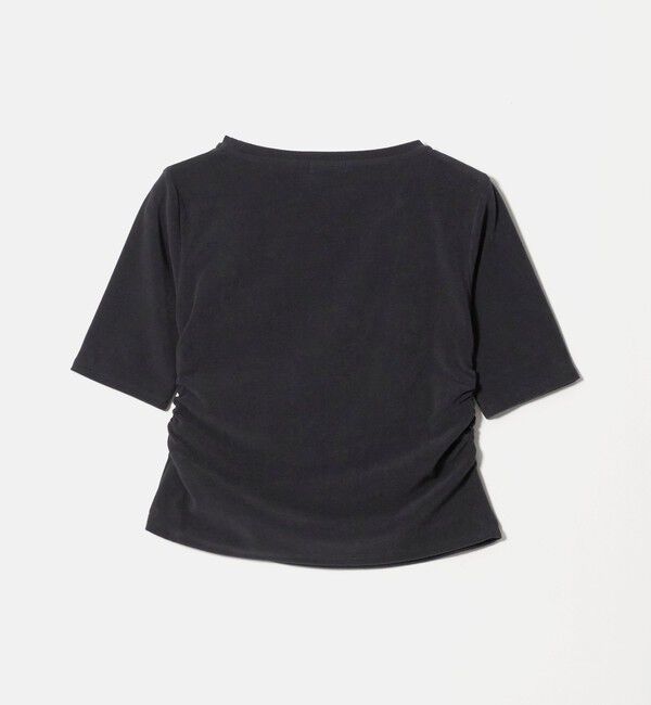 UNITED ARROWS green label relaxing「パイル シャーリング 5分袖 Tシャツ」|Tシャツ・カットソー|