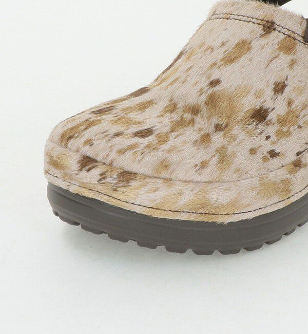 UNITED ARROWS green label relaxing「【WEB限定】＜crocs＞クラフテッド ポニー ヘア クロッグ サンダル」|その他|