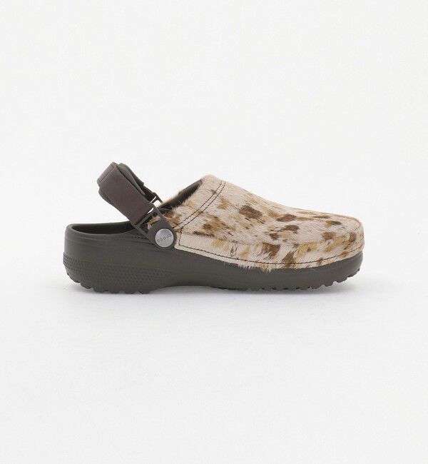 UNITED ARROWS green label relaxing「【WEB限定】＜crocs＞クラフテッド ポニー ヘア クロッグ サンダル」|その他|