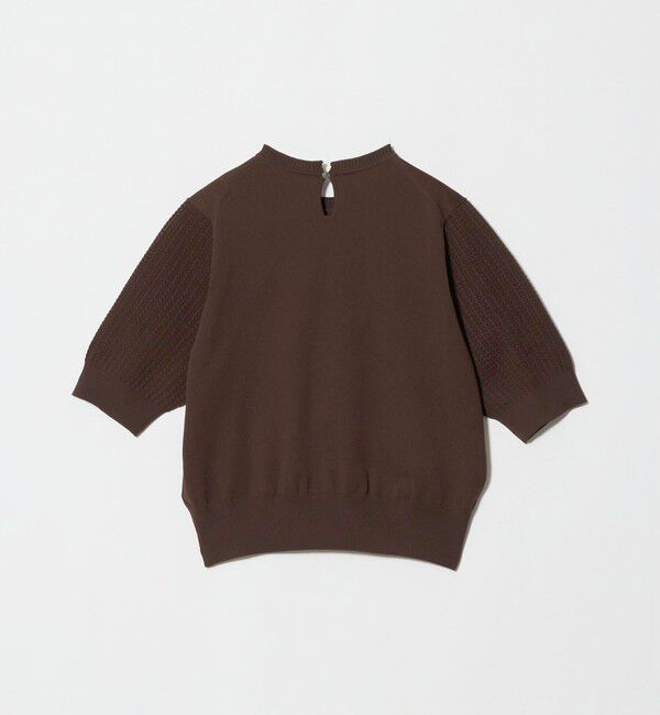 UNITED ARROWS green label relaxing「ショート スリーブ プルオーバー ニット」|ニット・セーター|