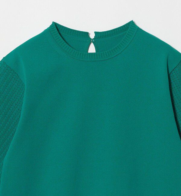 UNITED ARROWS green label relaxing「ショート スリーブ プルオーバー ニット」|ニット・セーター|