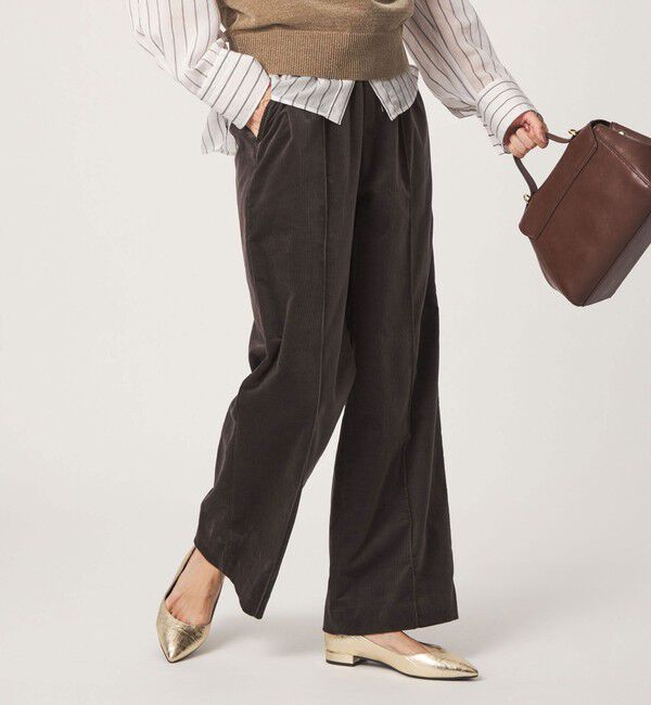 UNITED ARROWS green label relaxing「【結論シリーズ】コーデュロイニーハイフレア」|その他|
