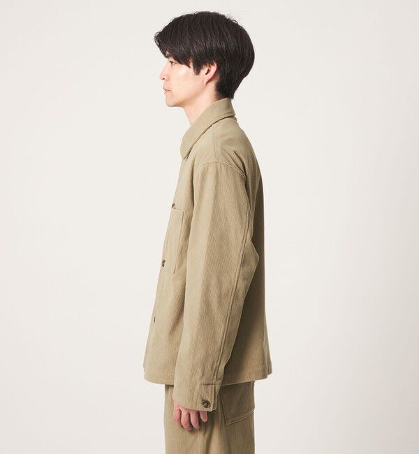 UNITED ARROWS green label relaxing「コーデュロイ カバーオール ジャケット -ストレッチ-」|ブルゾン・スタジャン|
